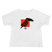 Toucan Twcan Baby Jersey Short Sleeve Tee T-shirt White Welsh - Taffy Tees