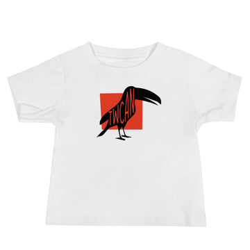 Toucan Twcan Baby Jersey Short Sleeve Tee T-shirt White Welsh - Taffy Tees