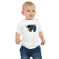 Elephant Eliffant Baby Jersey Short Sleeve Tee White Welsh