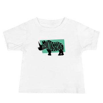 Rhinoceros Rhinoseros Baby Jersey Short Sleeve Tee White Welsh