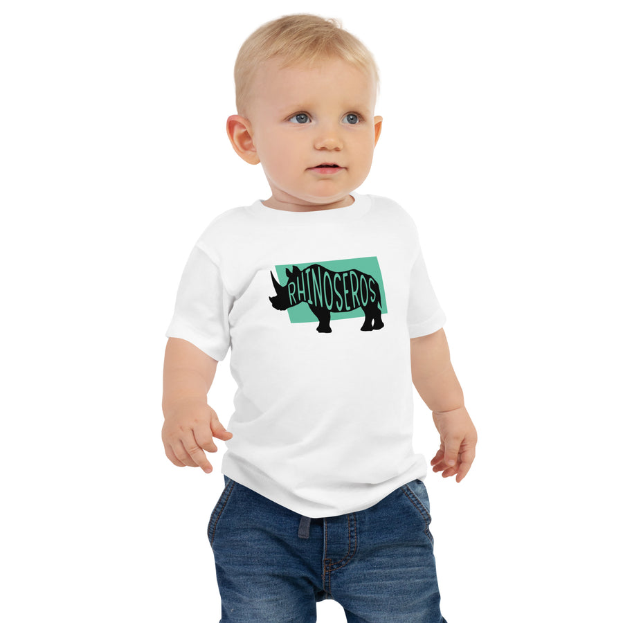 Rhinoceros Rhinoseros Baby Jersey Short Sleeve Tee White Welsh