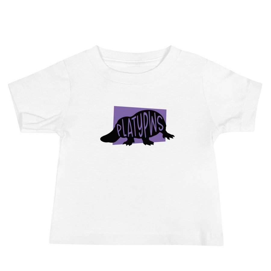 Platypus Platypws Baby Jersey Short Sleeve Tee White Welsh