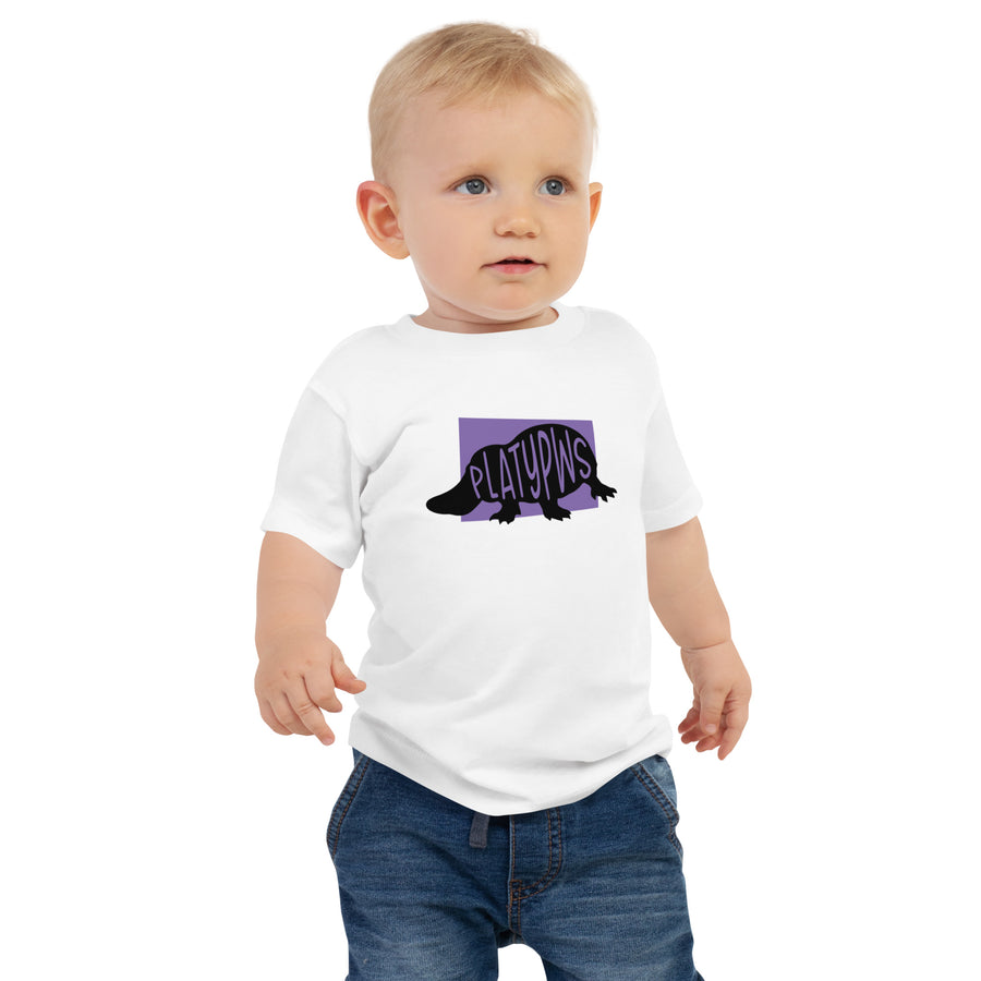 Platypus Platypws Baby Jersey Short Sleeve Tee White Welsh