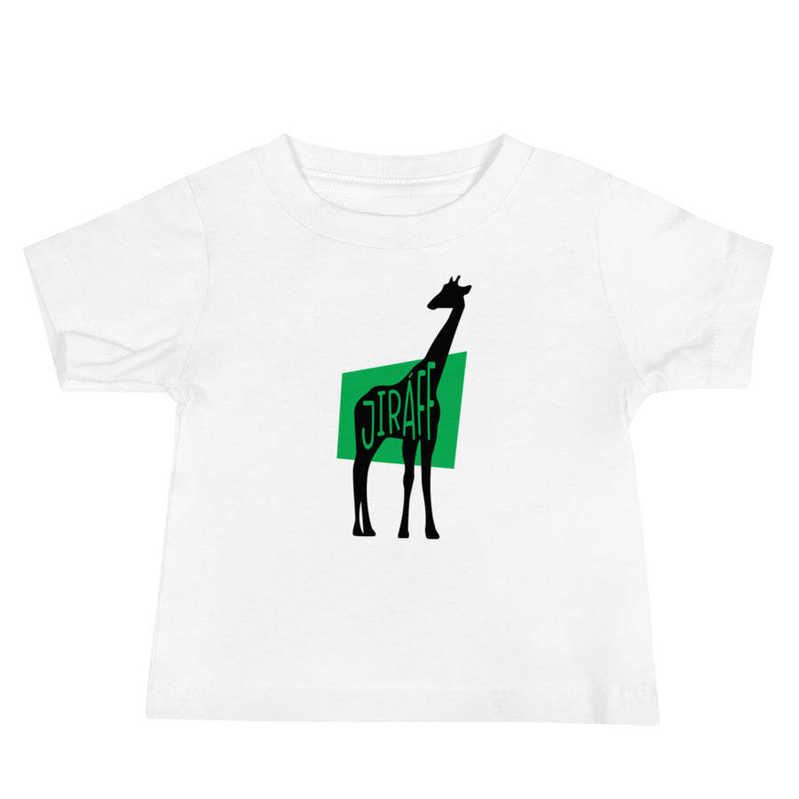 Giraffe Jiráff Baby Jersey Short Sleeve Tee White Welsh