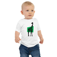 Giraffe Jiráff Baby Jersey Short Sleeve Tee White Welsh