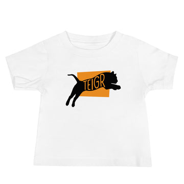 Tiger Teigr Baby Jersey Short Sleeve Tee White Welsh