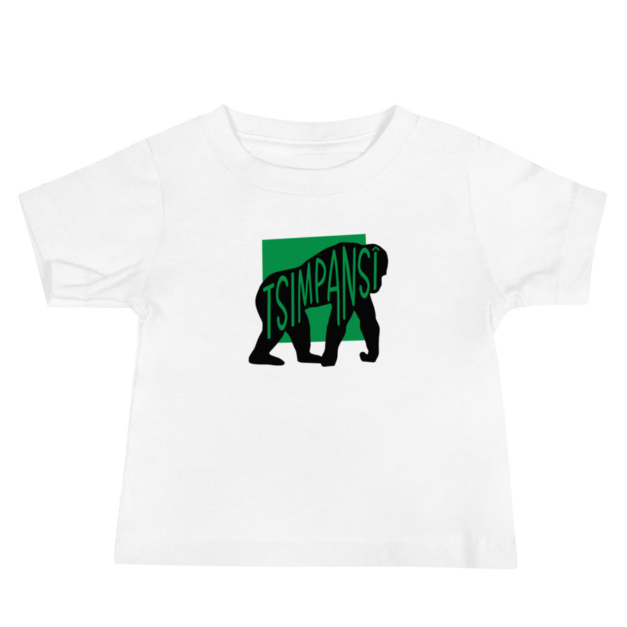 Chimpanzee Tsimpansî Baby Jersey Short Sleeve Tee White Welsh