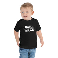 Crocodile Crocodeil Toddler Short Sleeve Tee Balck Welsh