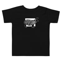 Hippopotamus Hipopotamws Toddler Short Sleeve Tee Black Welsh