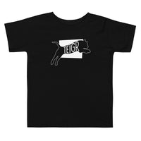 Tiger Teigr Toddler Short Sleeve Tee Black Welsh