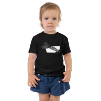 Squid Sgwid Toddler Short Sleeve Tee Black Welsh