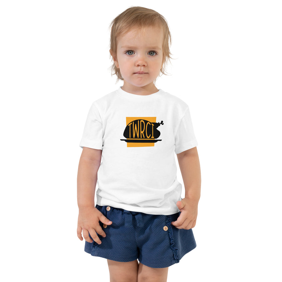 Turkey Twrci Toddler Short Sleeve Tee White Welsh