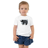 Elephant Ellifant Toddler Short Sleeve Tee White Welsh