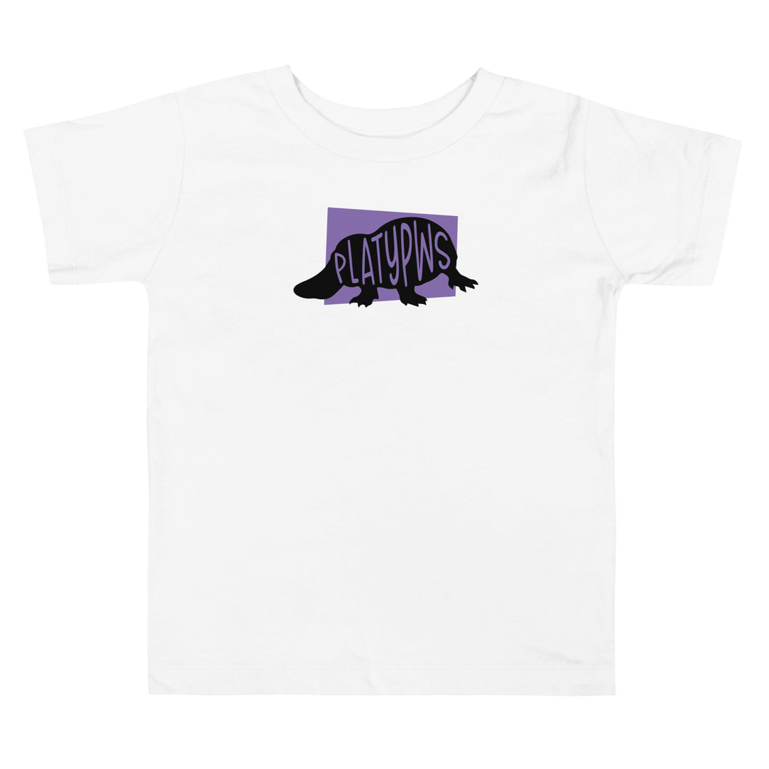 Platypus Platypws Toddler Short Sleeve Tee White Welsh