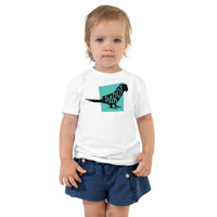 Parrot Parot Toddler Short Sleeve Tee White Welsh