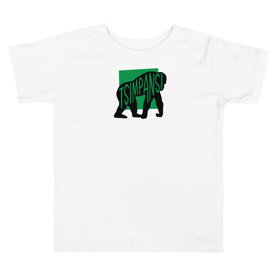 Chimpanzee Tsimpansî Toddler Short Sleeve Tee White Welsh