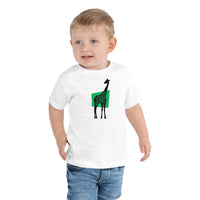 Giraffe Jiráff Toddler Short Sleeve Tee White Welsh