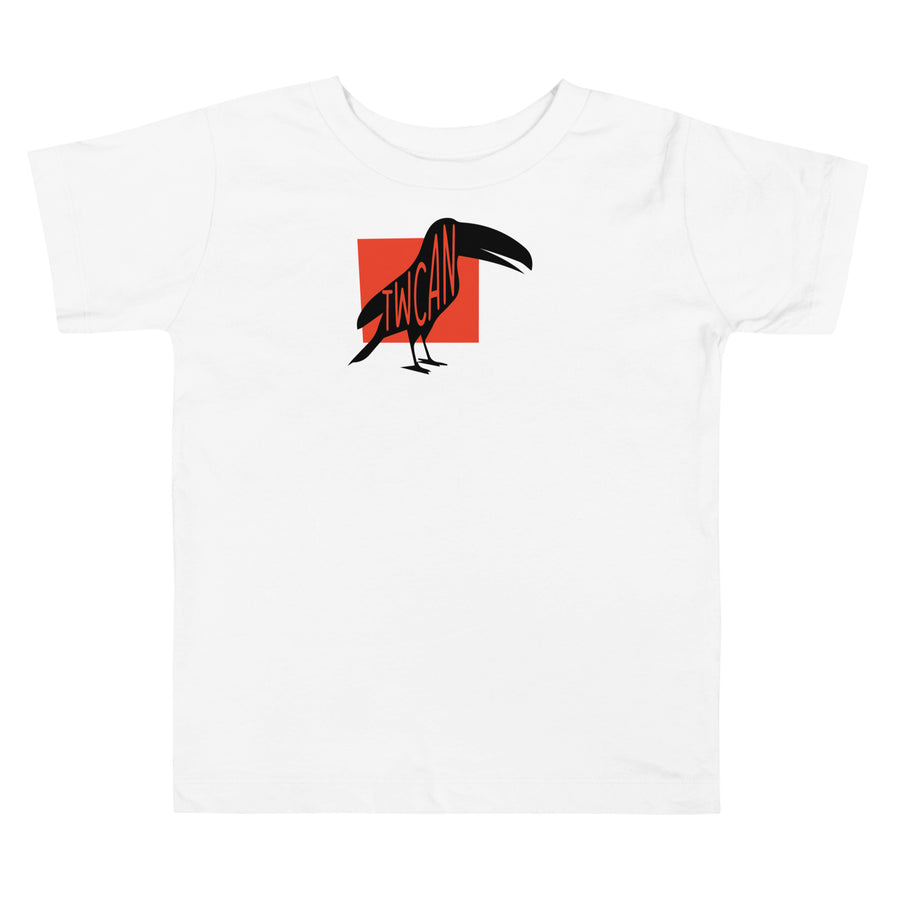 Toucan Twcan Toddler Short Sleeve Tee White Welsh