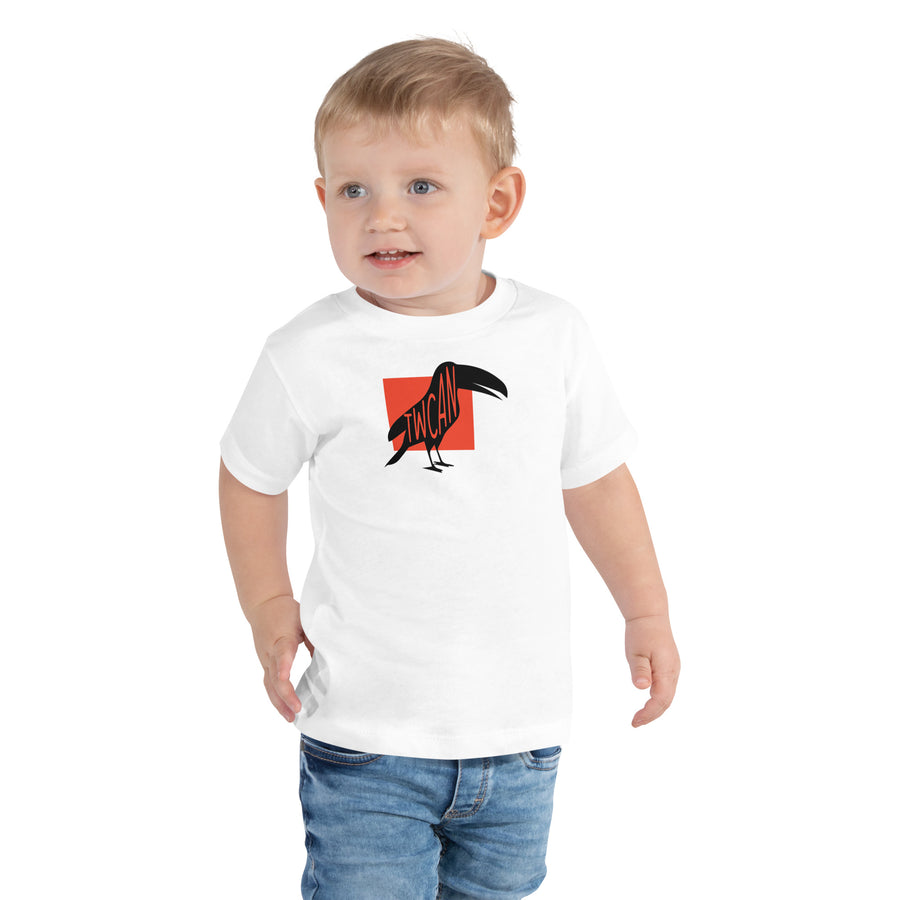 Toucan Twcan Toddler Short Sleeve Tee White Welsh