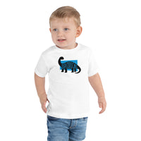 Diplodocus Diplodocws Toddler Short Sleeve Tee White Welsh