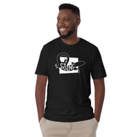 Skink Sginc Short-Sleeve Unisex T-Shirt Black Welsh