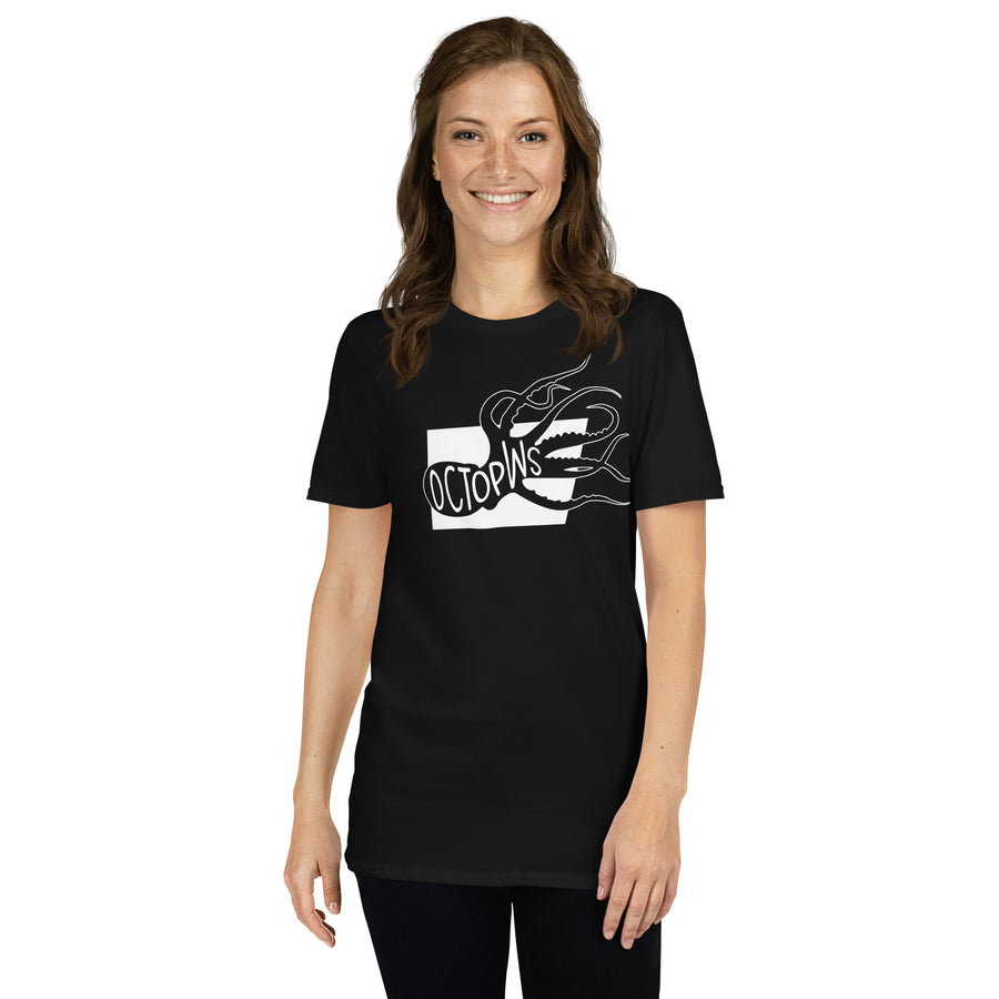 Octopus Octopws Short-Sleeve Unisex T-Shirt Black Welsh