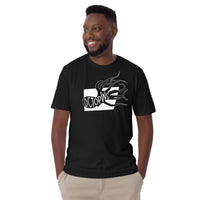 Octopus Octopws Short-Sleeve Unisex T-Shirt Black Welsh