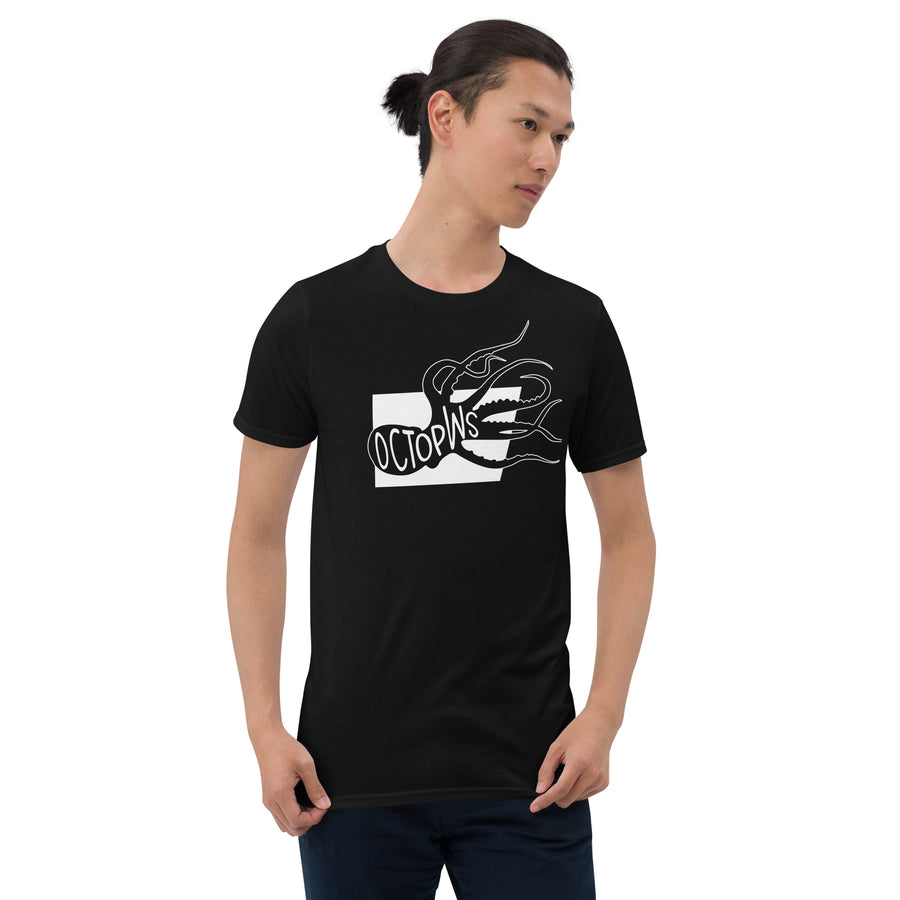 Octopus Octopws Short-Sleeve Unisex T-Shirt Black Welsh