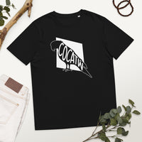 Cockatoo Cocatŵ Unisex Organic Cotton T-shirt Black Welsh