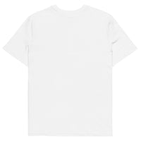 Kangaroo Cangarŵ Unisex Organic Cotton T-shirt White Colour