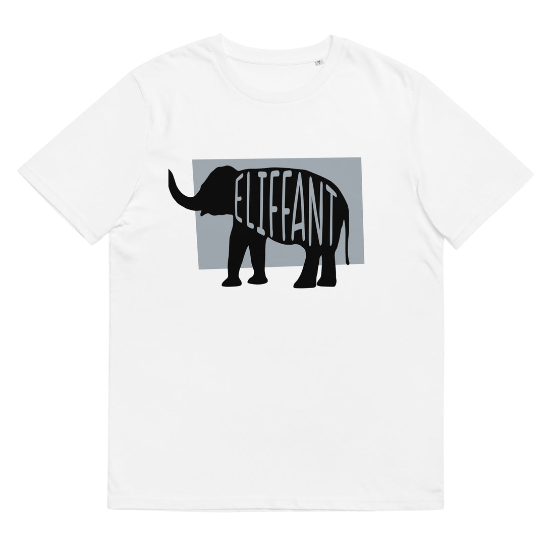 Elephant Eliffant Unisex organic cotton t-shirt Welsh White