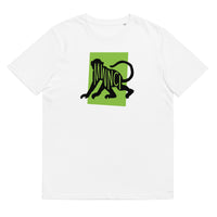 Monkey Mwnci Unisex Organic Cotton T-shirt White Colour