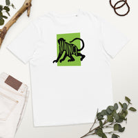 Monkey Mwnci Unisex Organic Cotton T-shirt White Colour