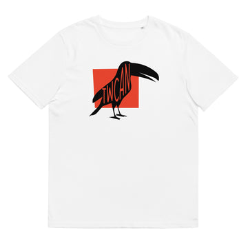 Toucan Twcan Unisex Organic Cotton T-shirt White Colour