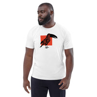 Toucan Twcan Unisex Organic Cotton T-shirt White Colour