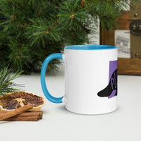 Platypus Platypws Mug with Colour Inside Welsh